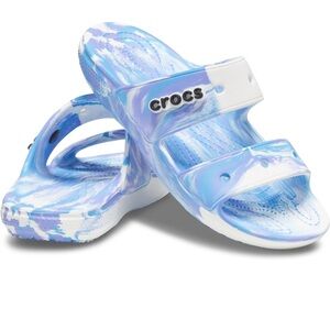 🩵💜Crocs Classic Marbled Sandal🩵💜